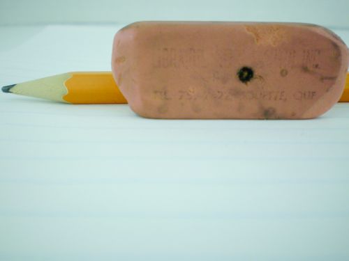 Pencil And Erase
