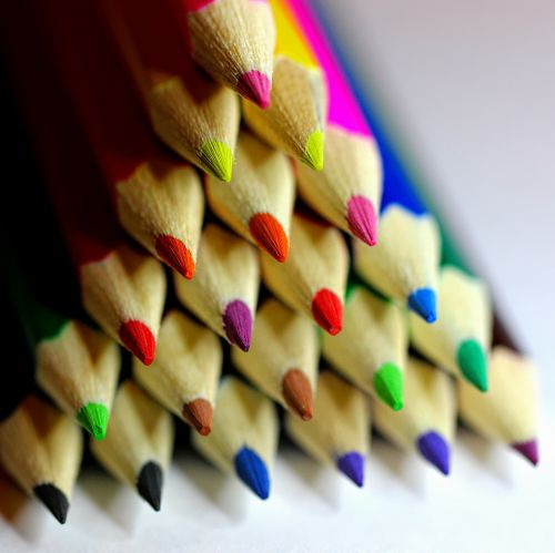 crayons color drawing