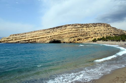 crete matala greek island