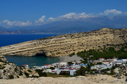 crete matala greek island