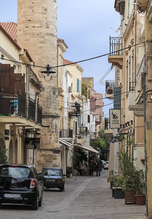 crete greece street