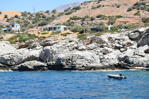 crete  sea  rock