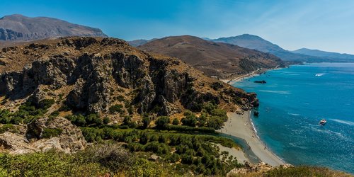 crete  greece  sea