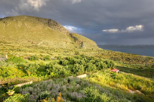 crete  greece  mountain