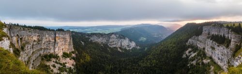 creux du van canyon rock boiler