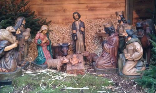 crib christian christmas