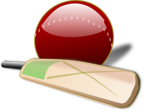 cricket bat ball