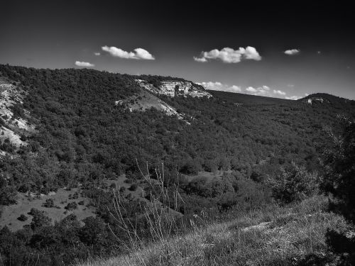 crimea landscape mountains