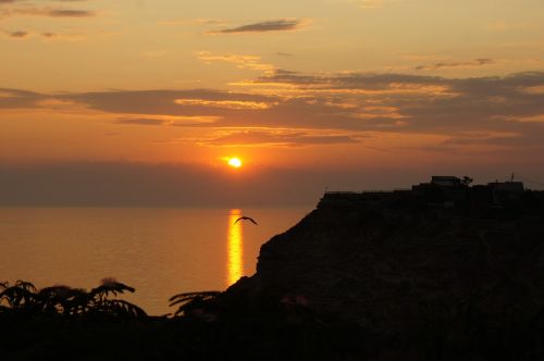 crimea fiolent sunset