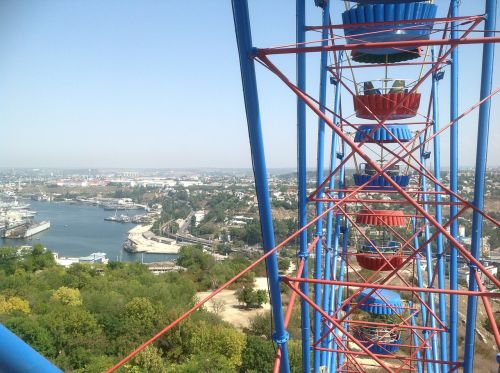 crimea sevastopol ferris wheel