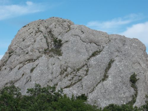 crimea rock mountains