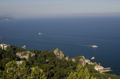 crimea  sea  horizon