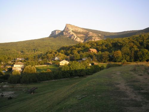 crimea landscape mountains