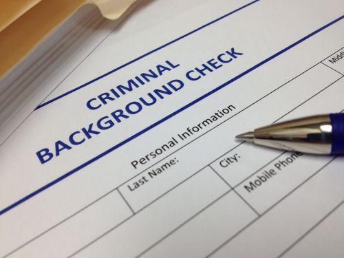 background check document security