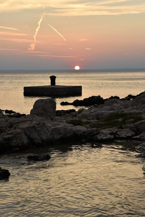 croatia abendstimmung sunset