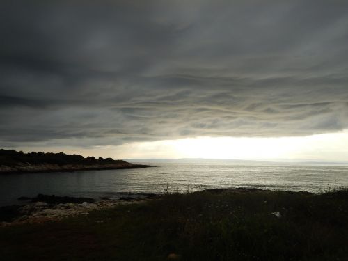 croatia sky clouds