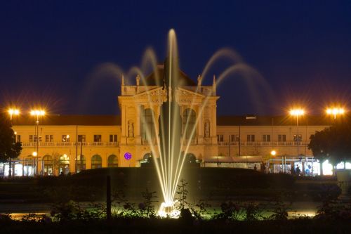 croatia zagreb fountain