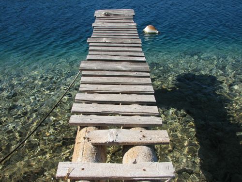 croatia sea pier