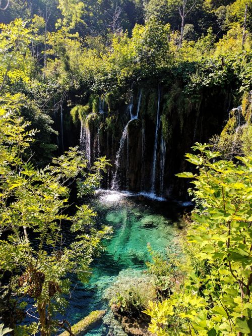 croatia waterfall national park