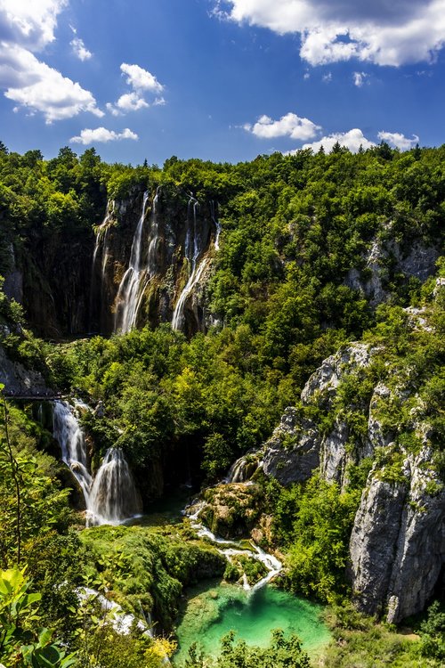 croatia  plitvice  cascade