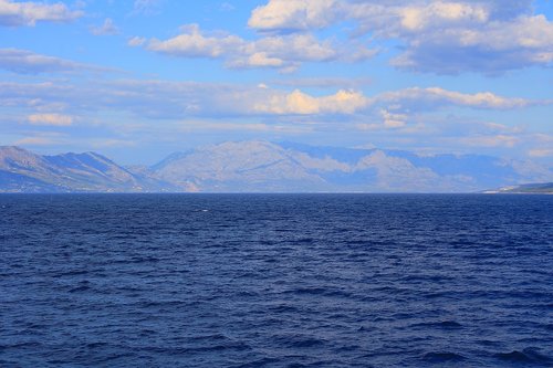 croatia  sea  sky