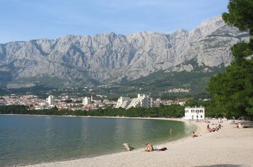 croatia makarska beach