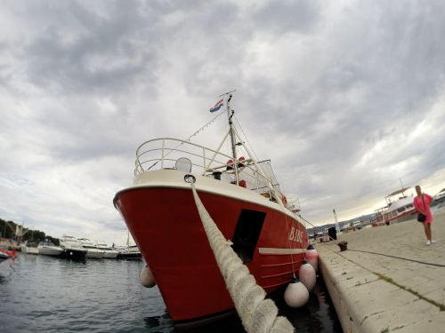 croatia ship sea