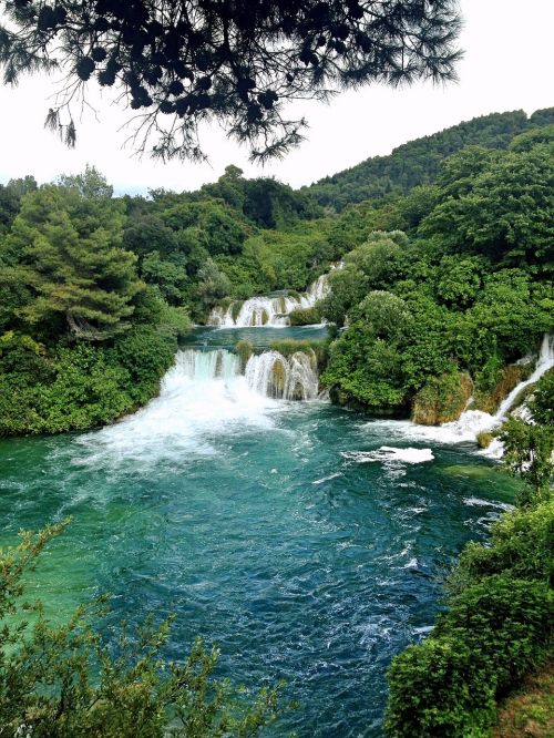 croatia waterfall national park