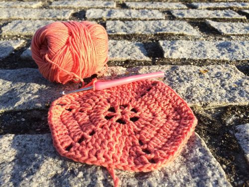 crochet wool hobby