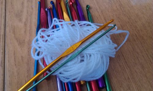 crochet hook needlework hand