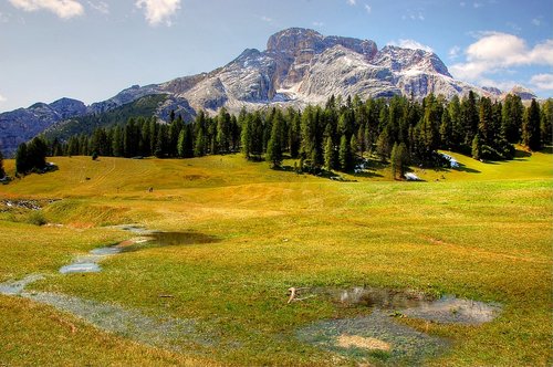 croda rossa  dolomites  alm