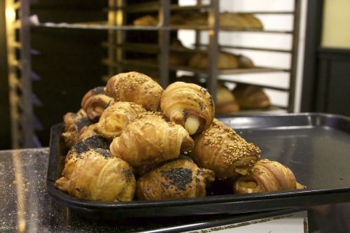 croissants pastry food