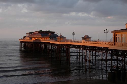 cromer pier sunset