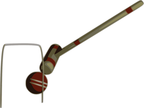 croquet mallet hoop