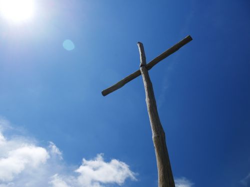 cross faith wooden cross