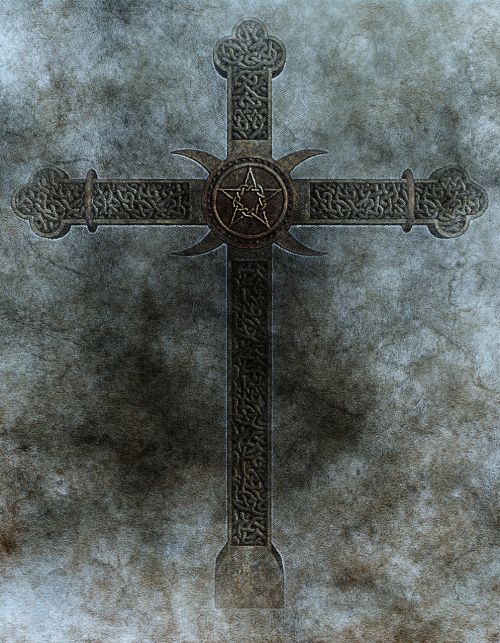 cross celtic stone