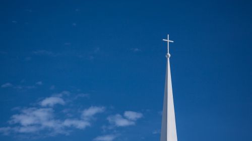 cross steeple spire