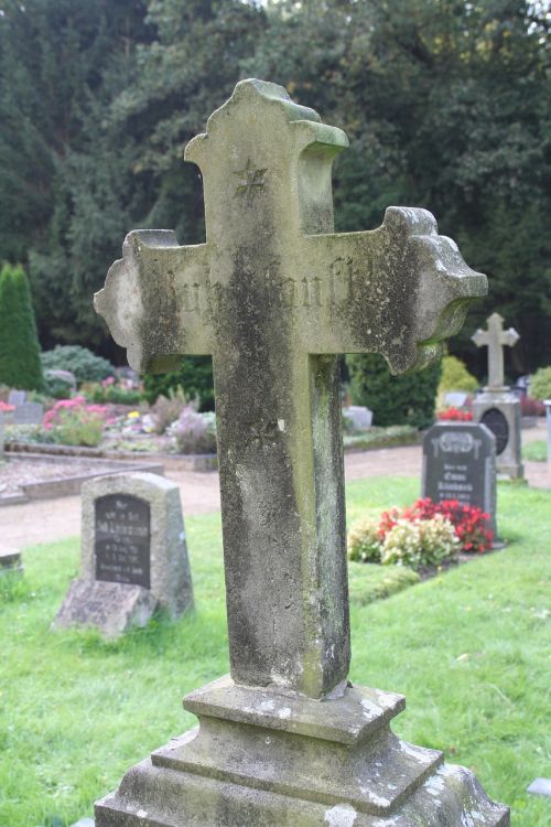 cross old cross memorial stone