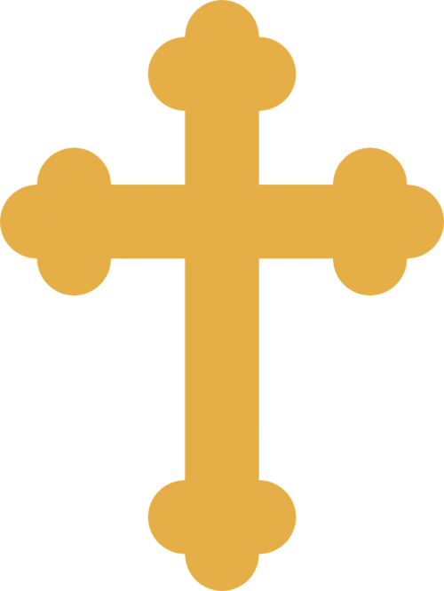 cross gold christian