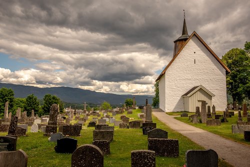 cross  church  cemetery