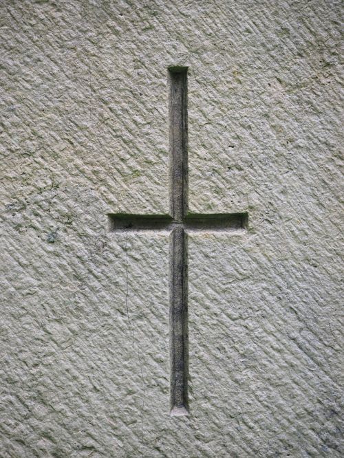 cross tombstone gravour