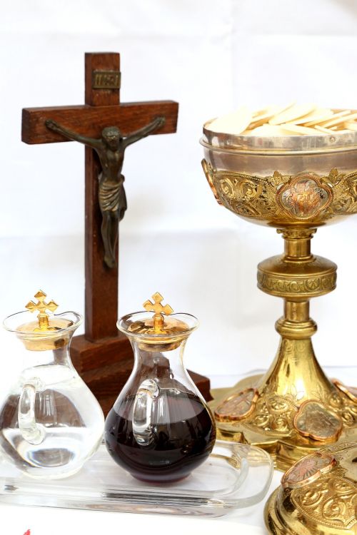 cross crucifix chalice