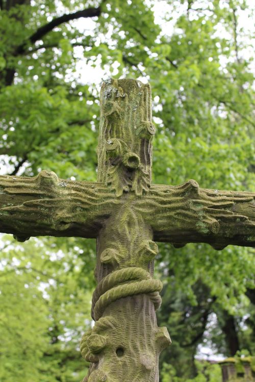 cross stone cemetery