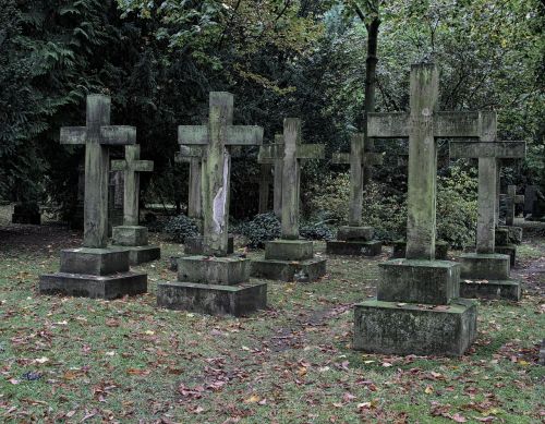 crosses memorial old cemetery