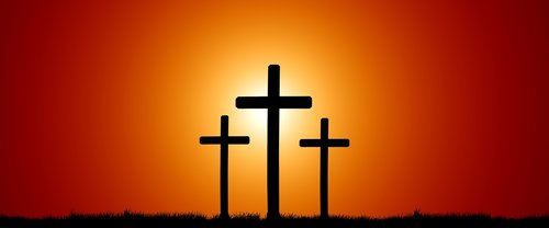 crosses  crucifixion  resurrection