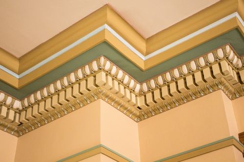 crown molding ornate woodwork