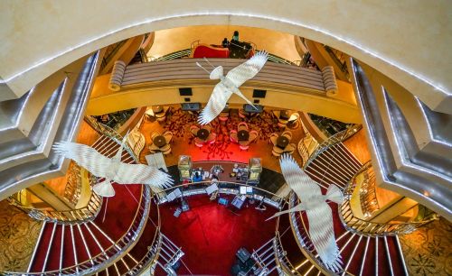 cruise ship decor ornate