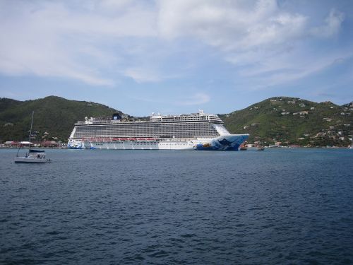 cruise ship liner british virgin islands