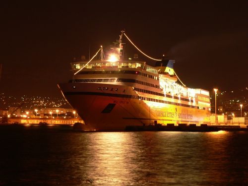 cruise ship boat sea