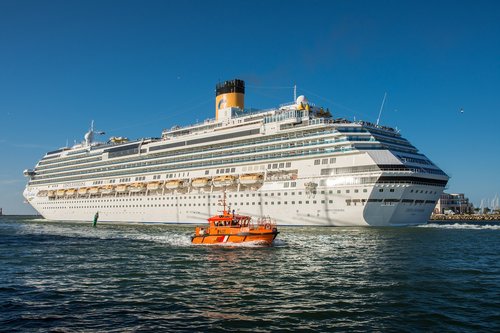 cruise ship  costa favolosa  ship